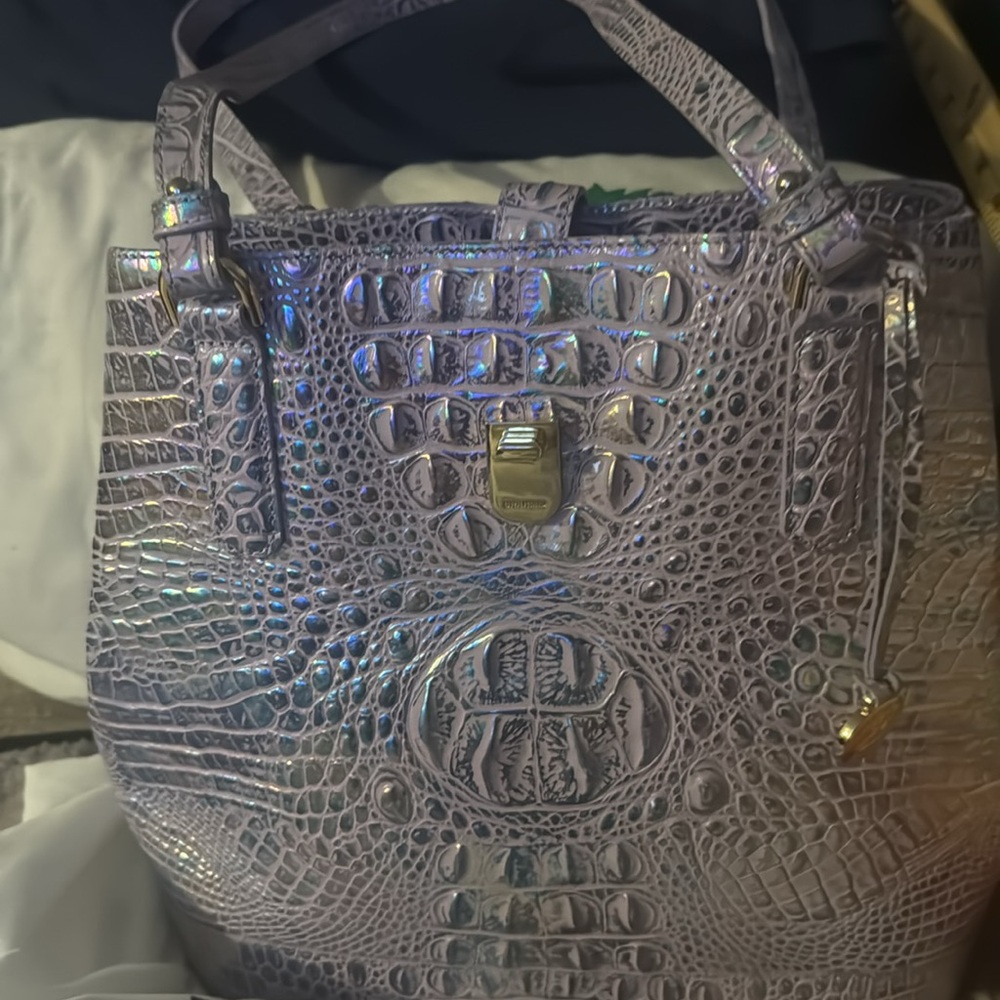 Brahmins big bag Violet wonderland color